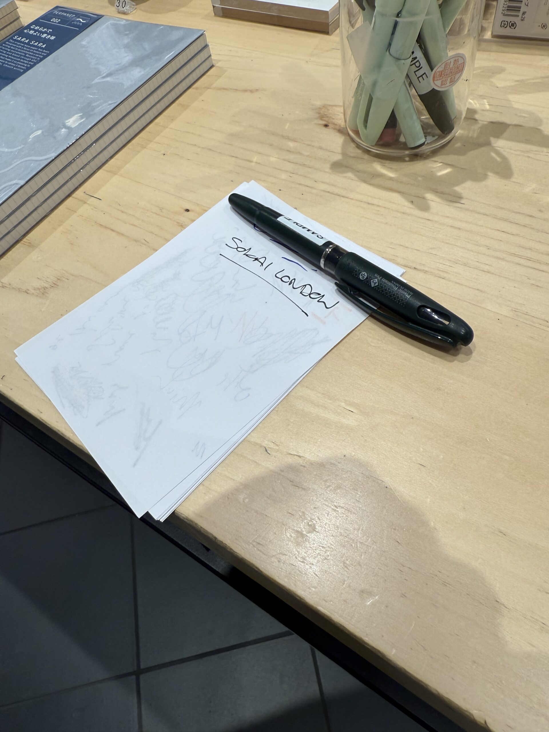 Japan House London Stationery 08